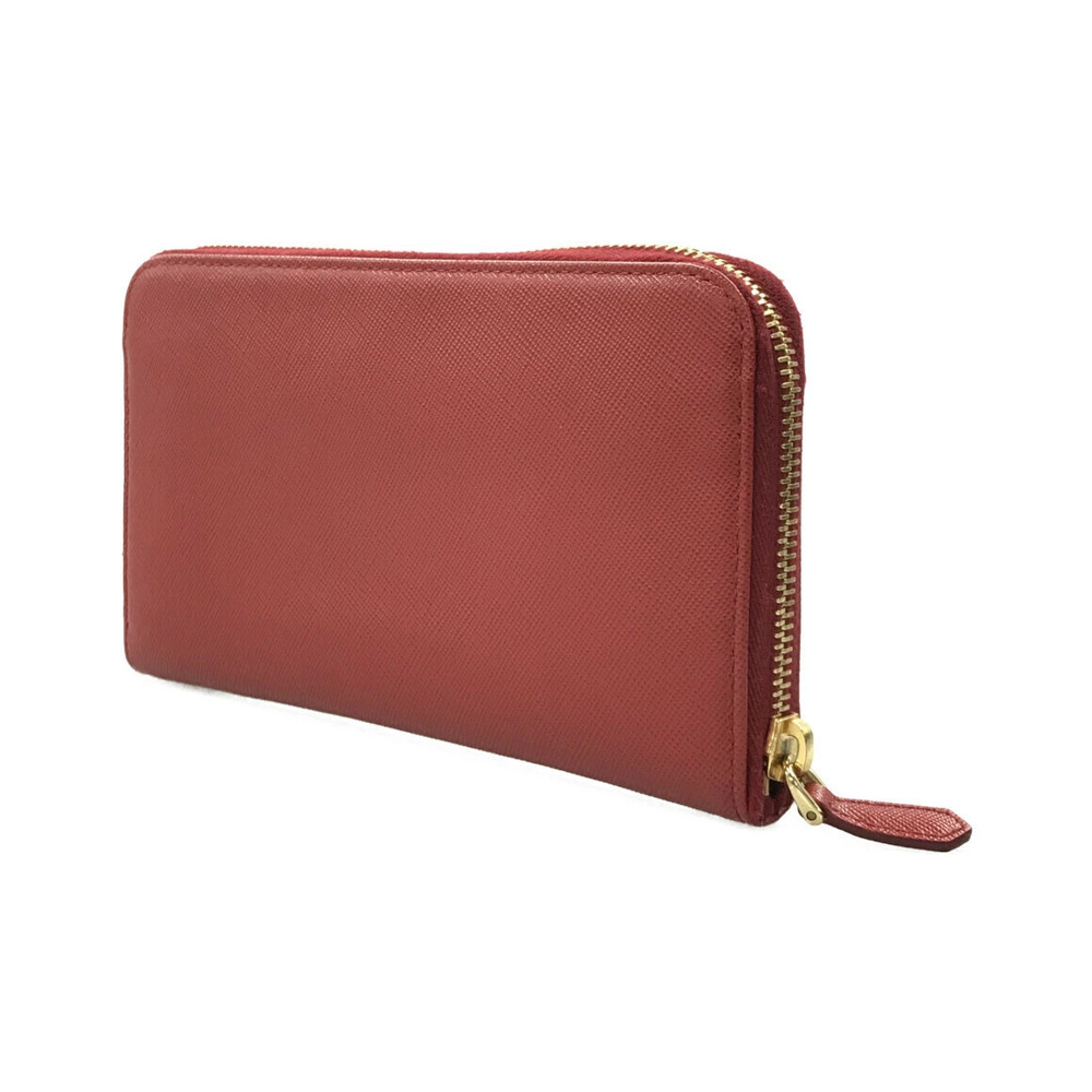 Prada Round Zip Long Wallet